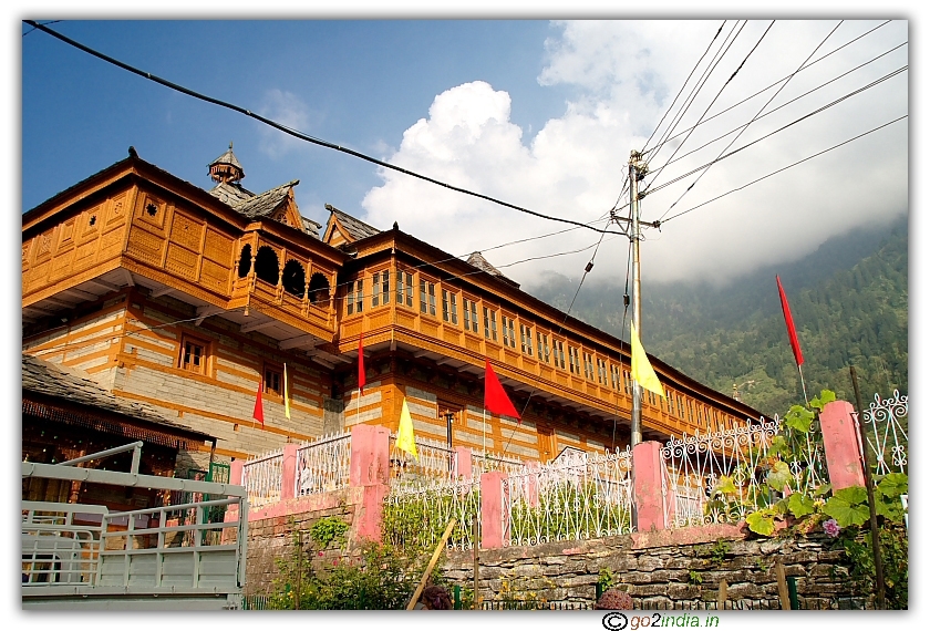 Bhimakali temple backside at Sarahan