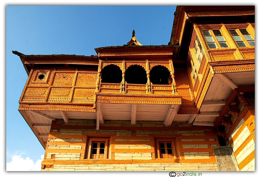 Wooden temple at Sarahan