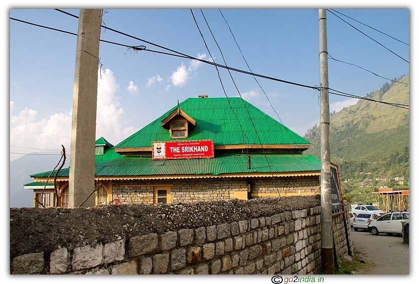 Himachal Tourism hotel Srikhand 