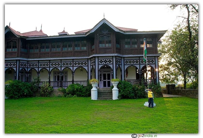 Residential house near temple at Sarahan
