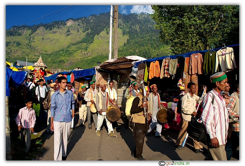 Dussehra festival at Sarahan