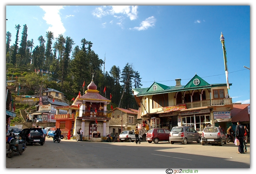 Narkanda market area