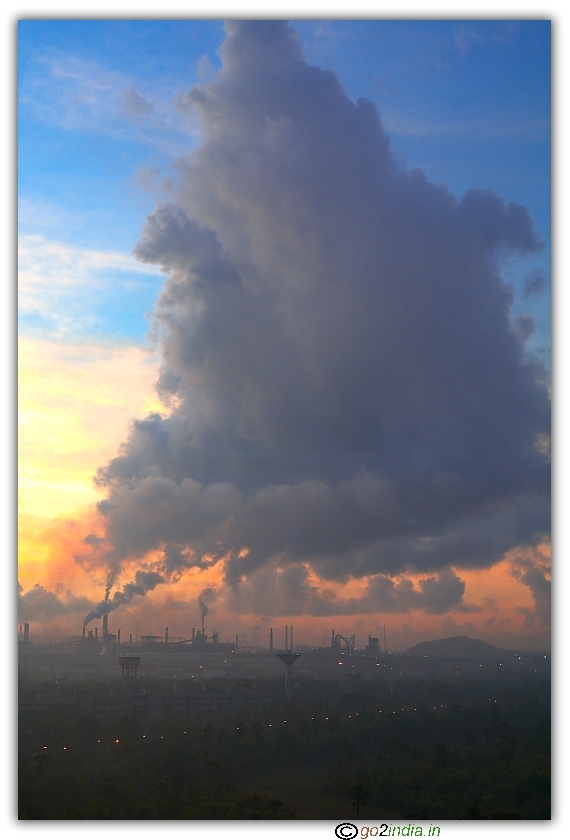 Early morning cloud 