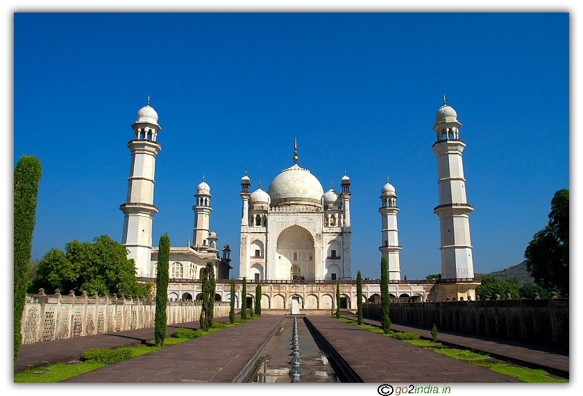 Bibi Ka Maqbara from a distance