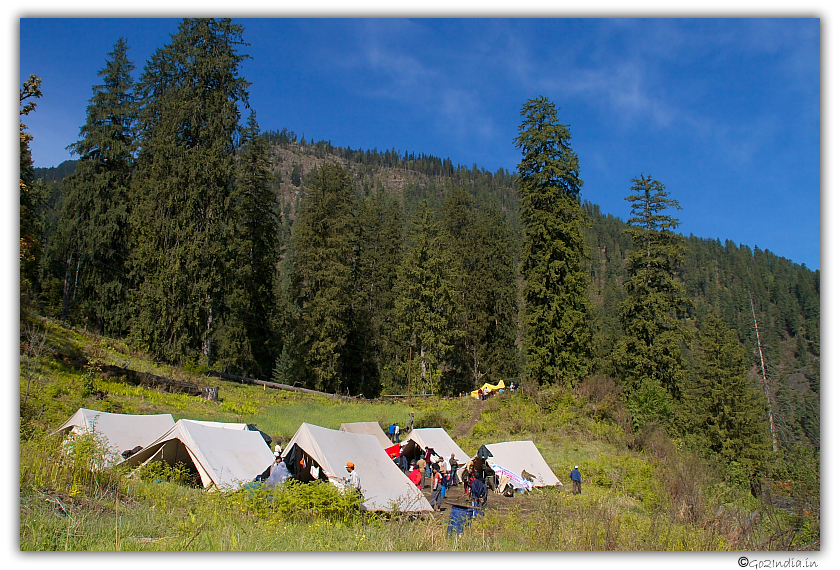 Guna pani camp site