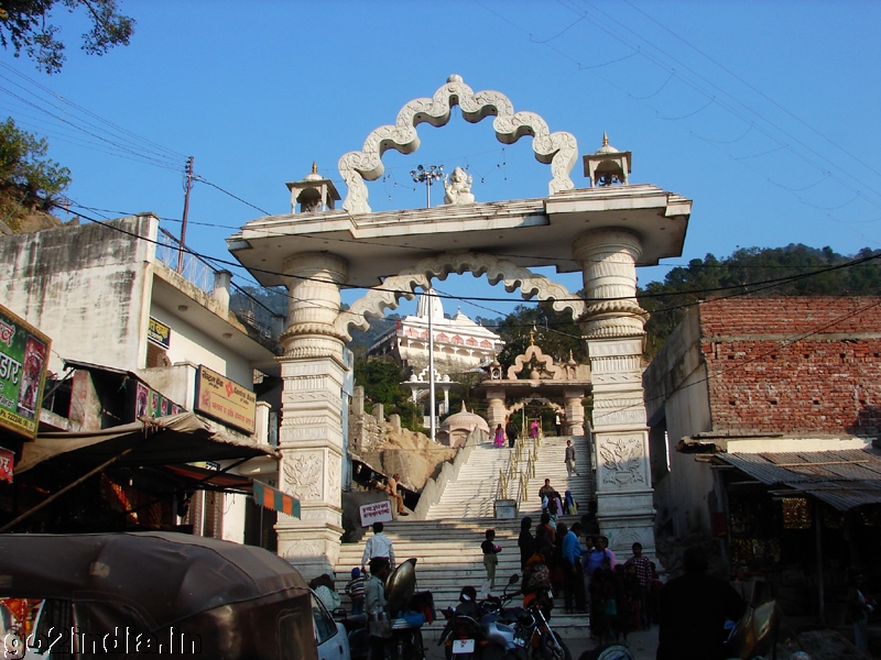 Temple entrance
