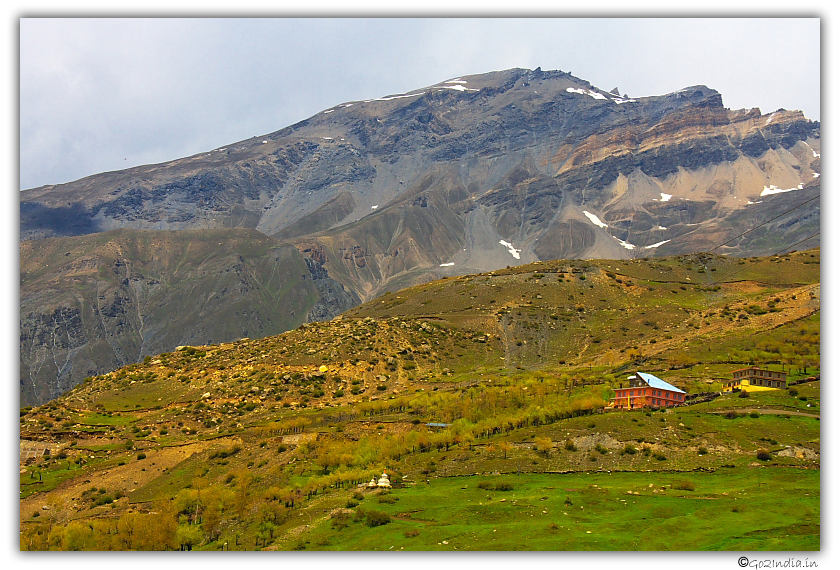 Monastery on hill