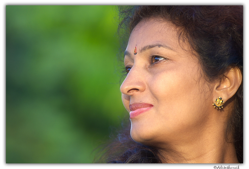 Close up portrait using Canon 70-200 f4 L USM