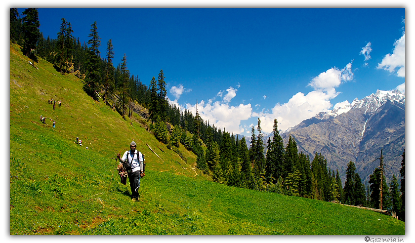 Steep, descent