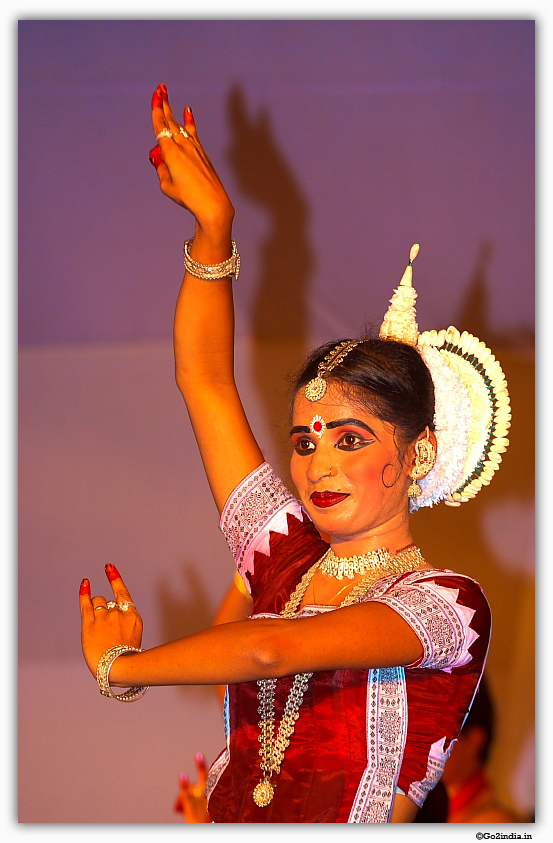 Odissi dancer