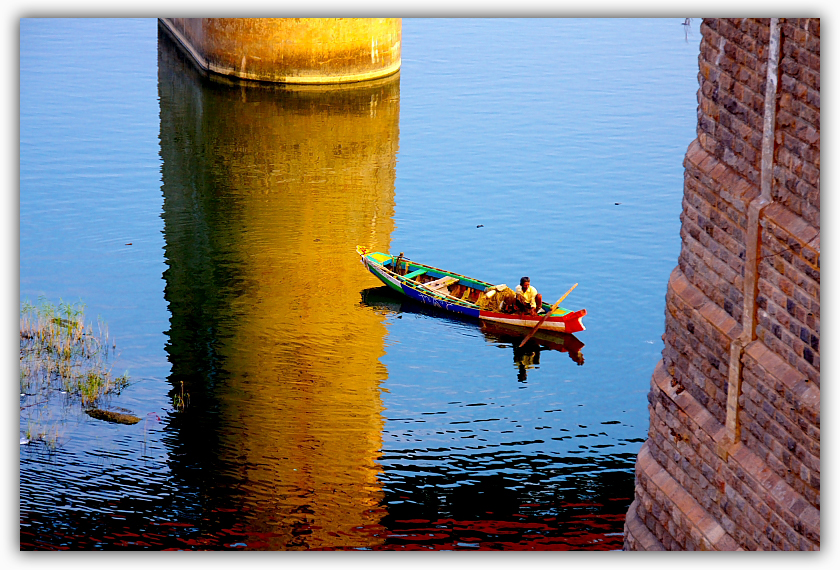 Bridge on river Godavari