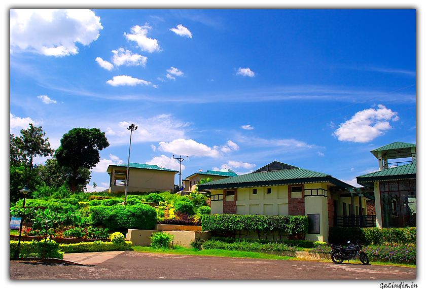 Front side of Hill resort near Araku