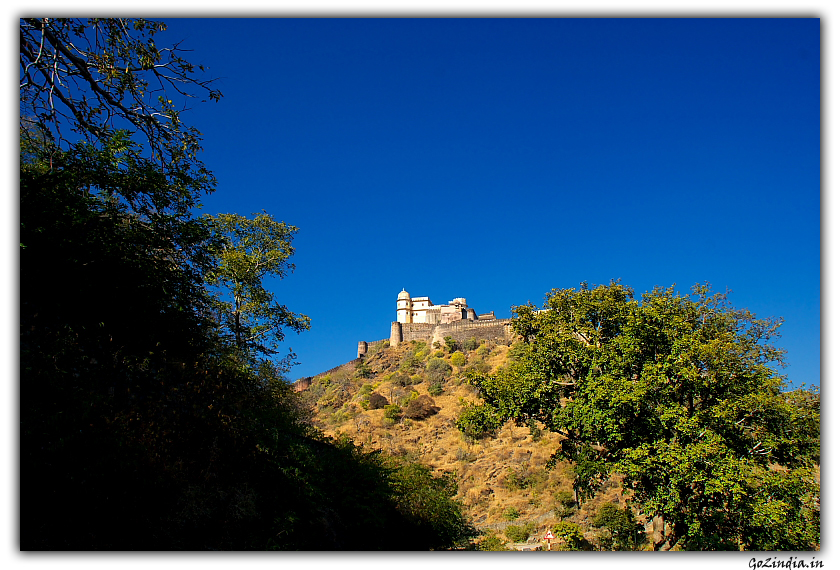 Distance view of Kumbhalgarh Fort