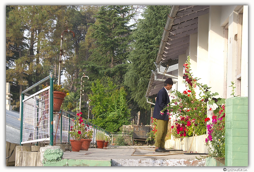 KMVN rest house at Ranikhet