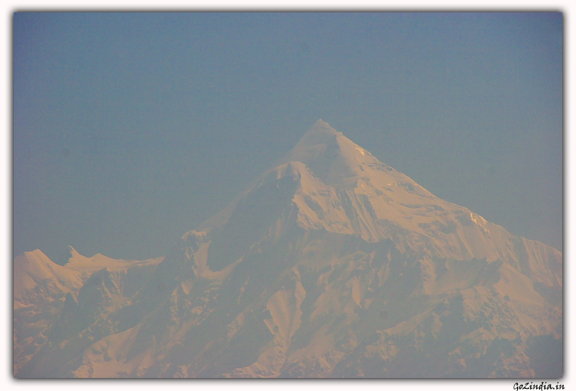 One of the peak as seen from the view point at Munsiyari