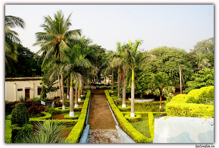More gardens inside palace