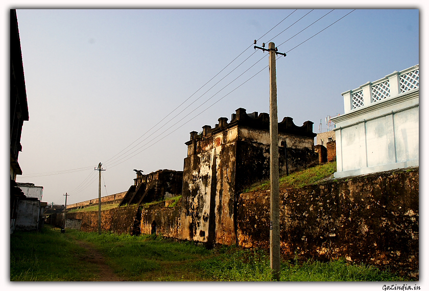 Inside walls of Palace