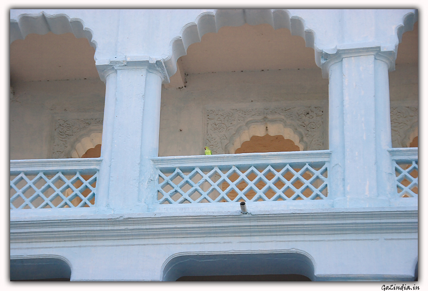 Balcony of palace halls 