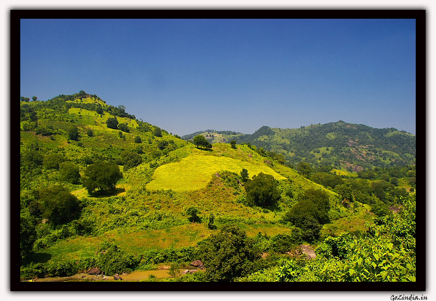 farming done by the local people on the valleys