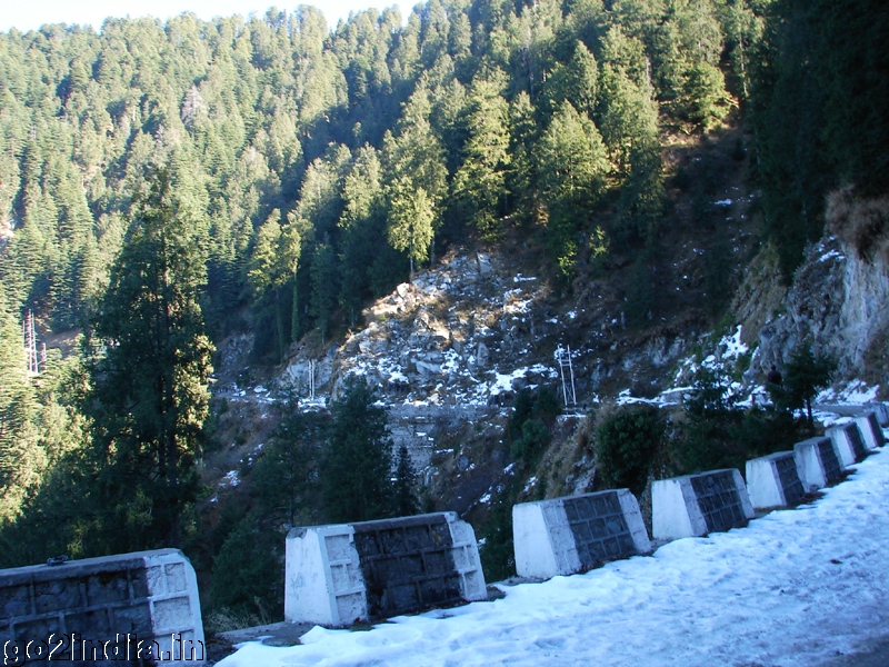 road and snow