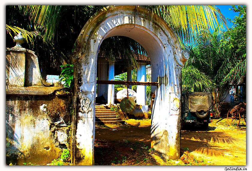 Bell inside the Bobbili Palace