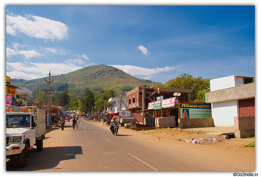 Town while coming from AKP side at Paderu