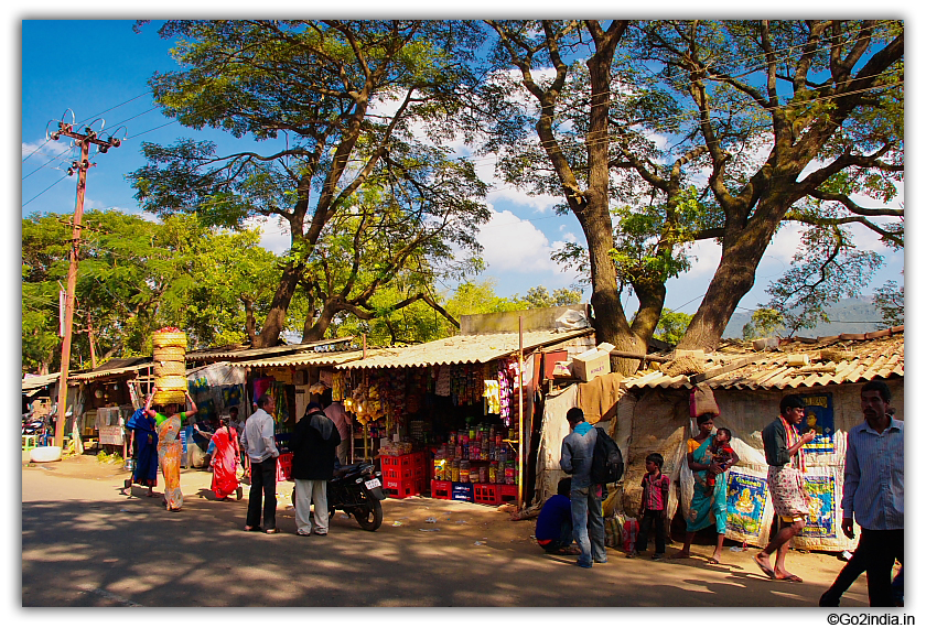Shops at Paderu town
