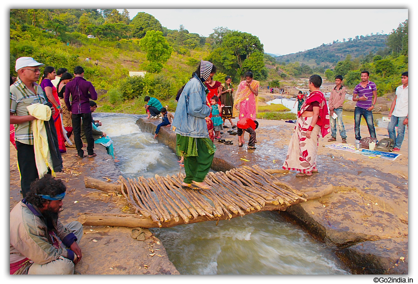 water stream flowing at Chaparai