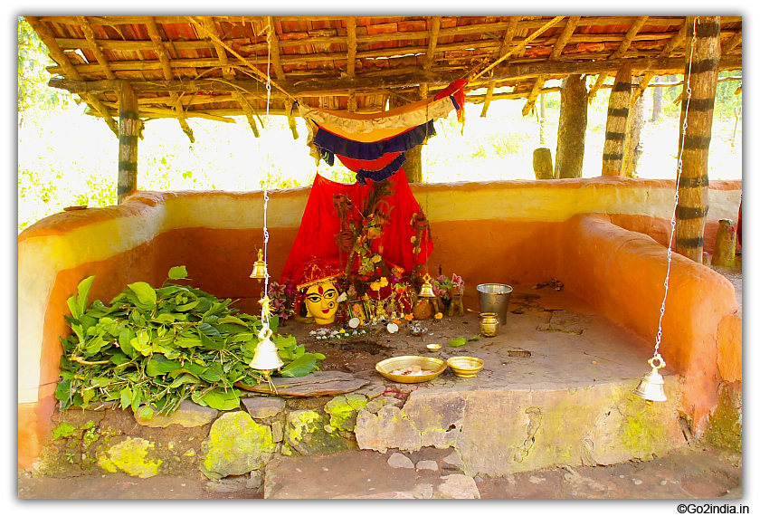BanaDuraga or Dalkhai temple on the way to Gupteswar cave temple