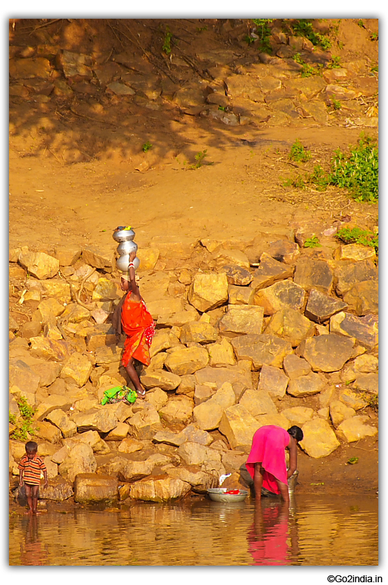 Village bathing ghat 
