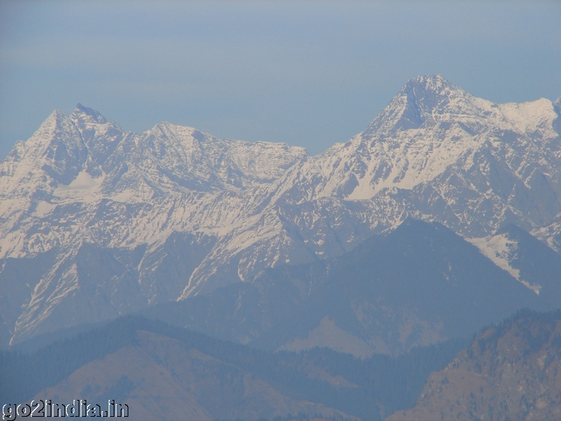 Hills with snow at Kalatope