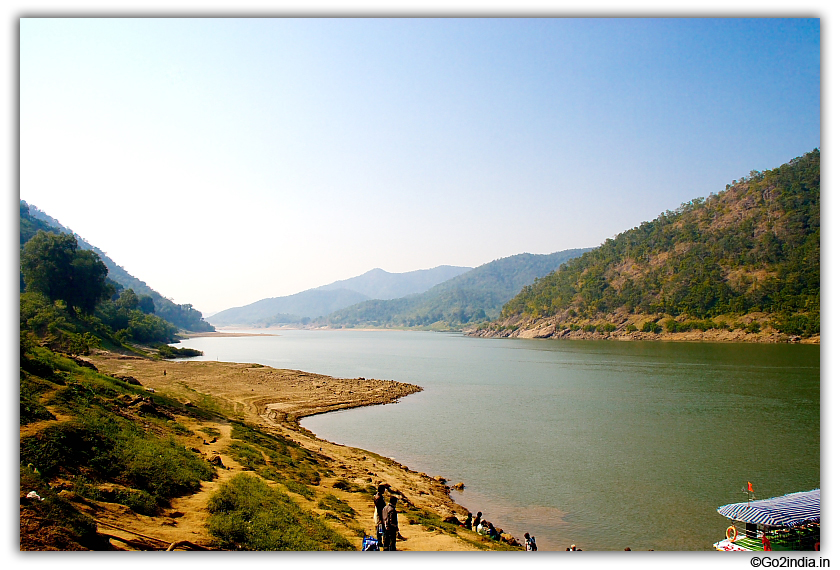 Upstream of River Godavari at Perantalapalli