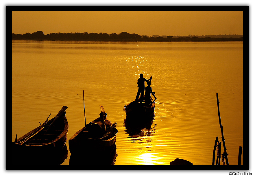 Morning time at Godavari