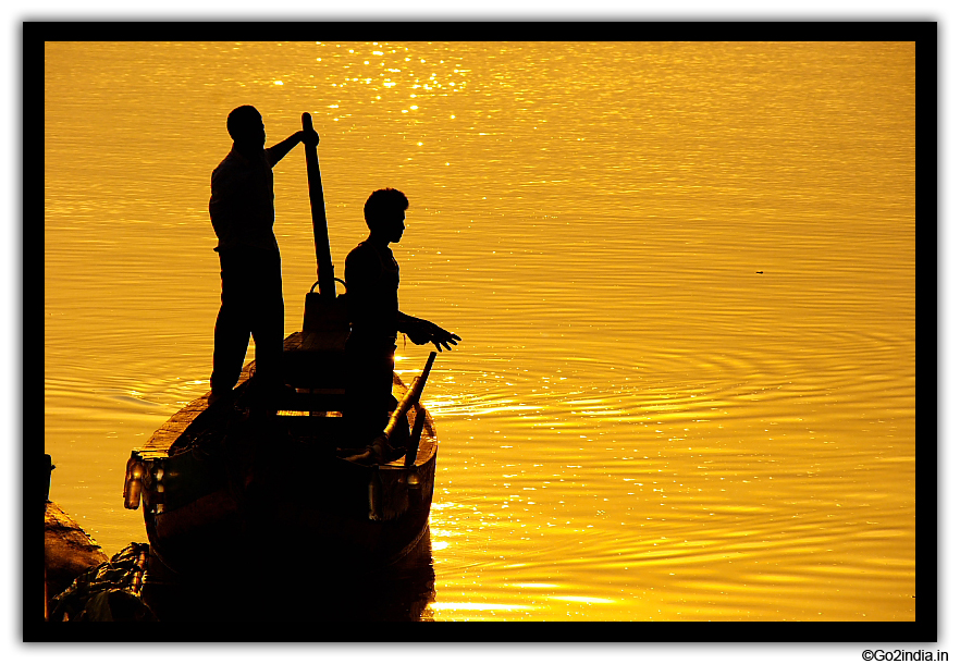 Morning Godavari against Sun
