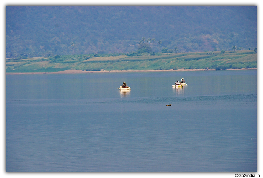 Fishing in river 