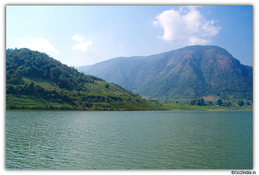 Approching Papihills on Godavari