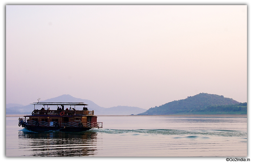 Launch in river Godavari