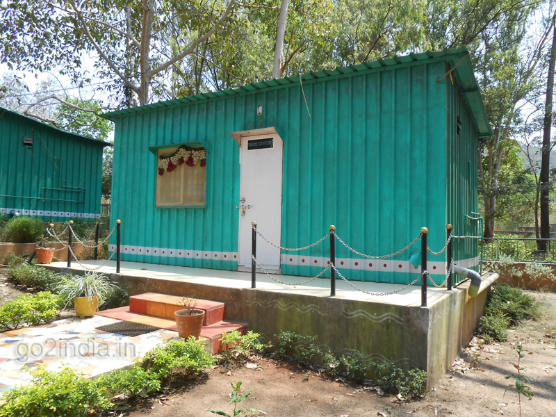 Container cottages at Maredumilli 