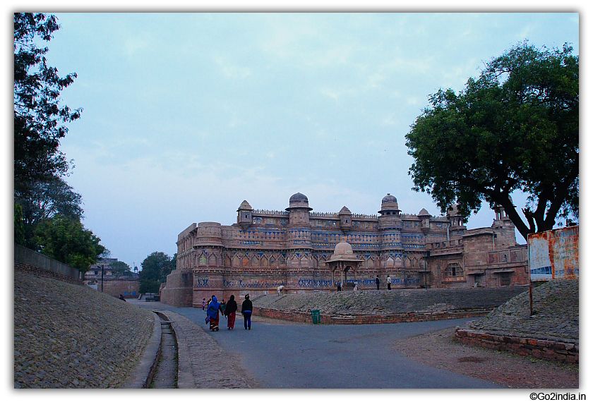 Main fort area before evening 