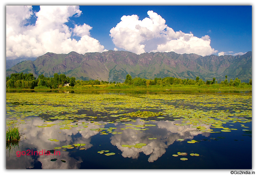Hills surrounding Nagin Lake