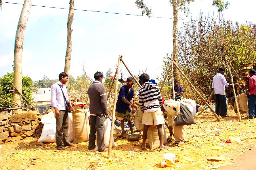 Market near Araku valley 