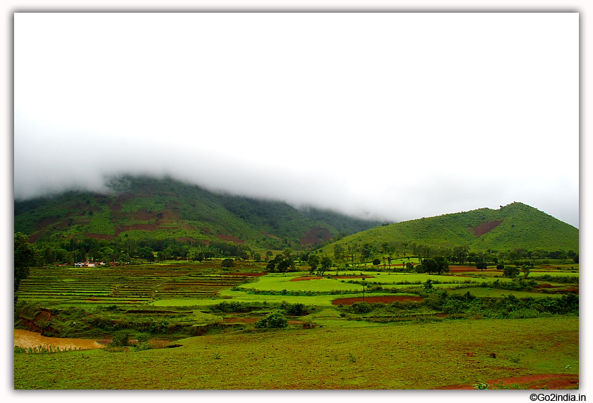 Cloud and Hills at Araku 