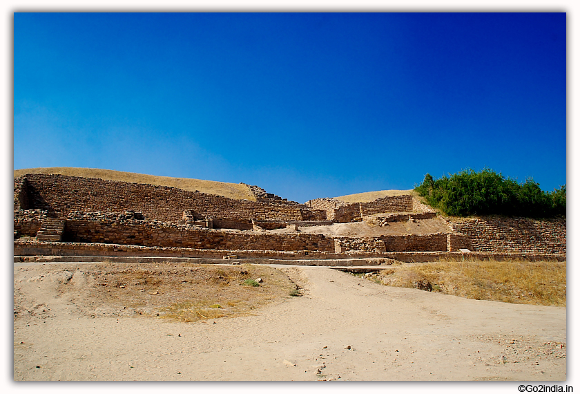 Dholavira the excavated Harrapan site in Gujarat