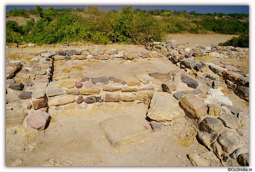 room at storage area at Dholavira
