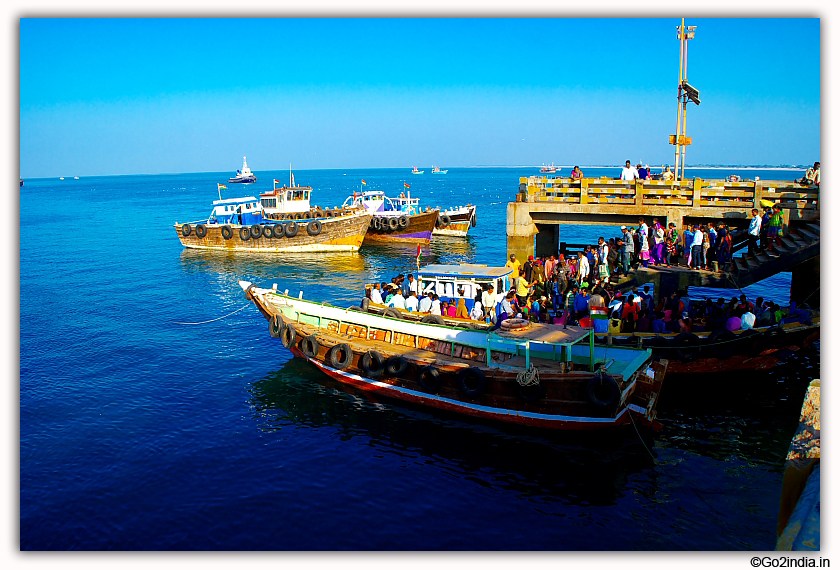 Bet Dwarka journey by boat 