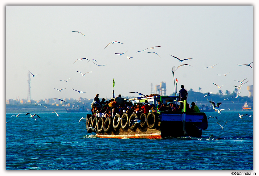 Bet Dwarka journey by boat 