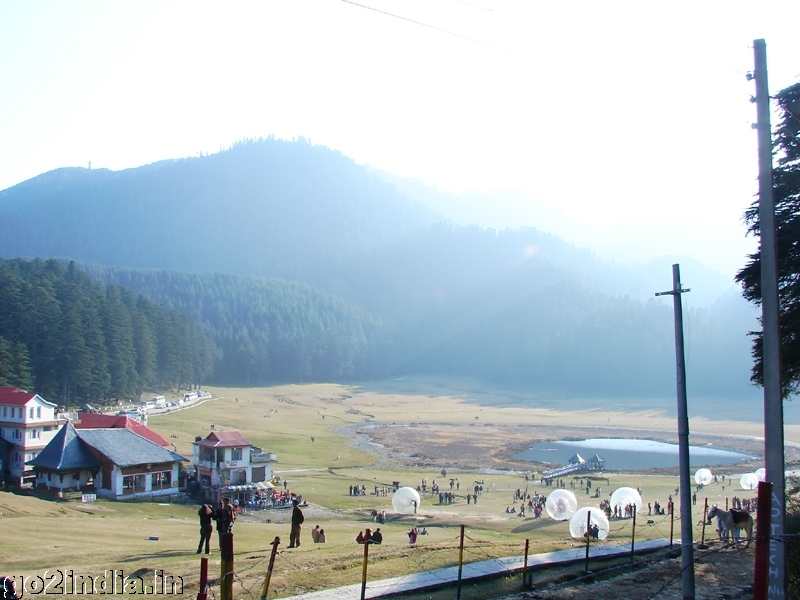 Small hill station Khajjiar