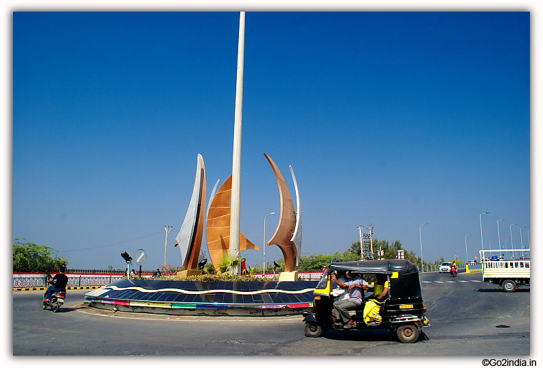 Diu main road junction  