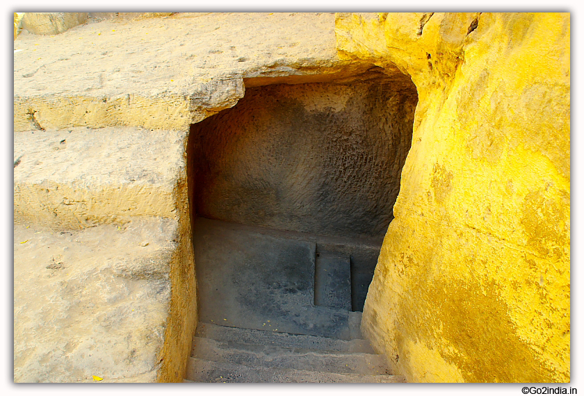 Uparkot fort at Junagadh Buddhist Caves