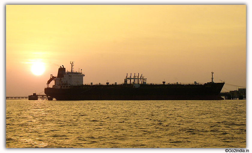 Elephanta Caves sunset